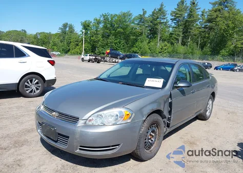 2007 Chevrolet Impala Ls из США, поврежденный, VIN 2G1WB58KX79202716